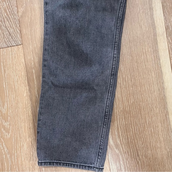 Abercrombie & Fitch The Ankle Straight Ultra High Rise Jean in Gray size 29 Long - Picture 6 of 13